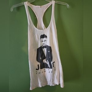 Justin Timberlake 2013 Authentic Tour Merch Tank Top